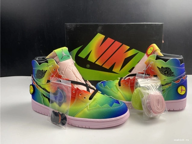 Chep Onekick HIGH X AIR BALVIN J OG JORDAN 1 DC3481-900 0701